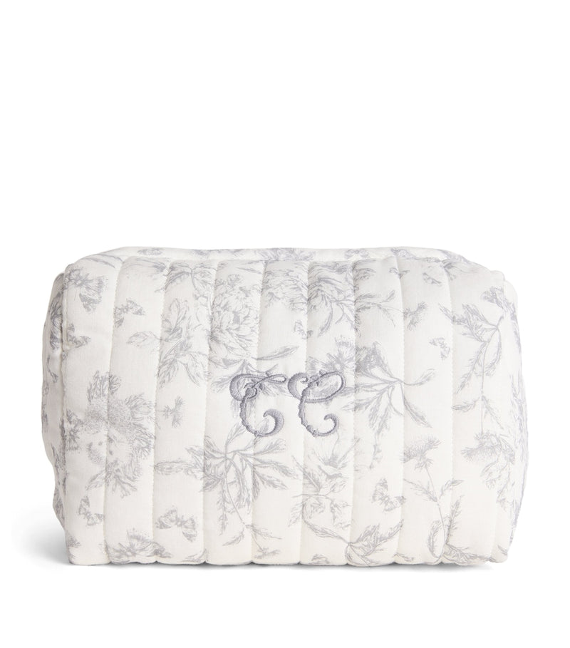 Tartine et Chocolat toiletry bag floral pattern - British product