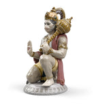 Lladró porcelain Hanuman figurine 27cm, imported from the UK