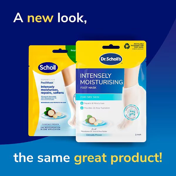 Dr. Scholl's foot mask moisturising 1 pair imported from the UK