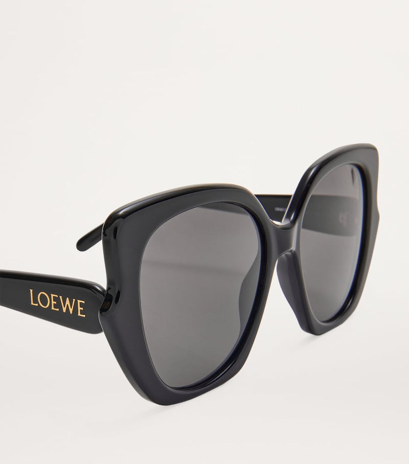 LOEWE Thin Fantasy oversized cat-eye sunglasses, imported from the UK