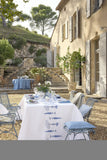 Alexandre Turpault Linen Embroidered Midi Tablecloth 170cm x 250cm - British product