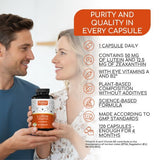 RAIBU lutein zeaxanthin supplement 120 capsules - British product