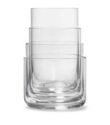 Harrods Aarke Set of 4 Nesting Glass Tumblers (290ml)- Buy online at McGrocer