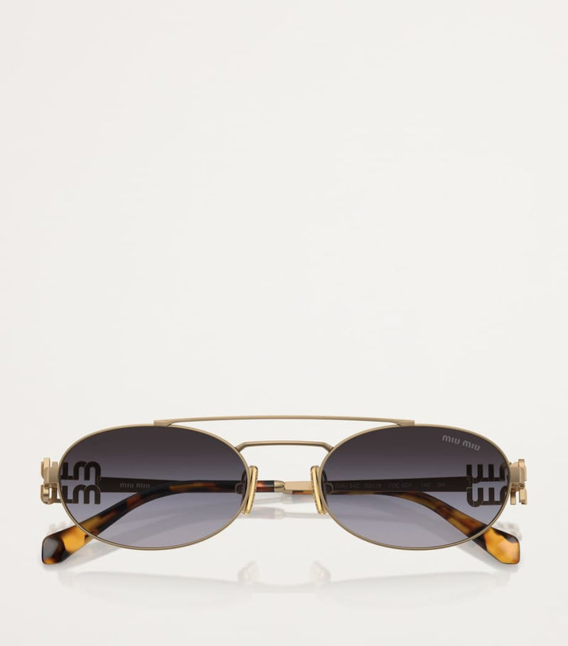 Miu Miu injected oval sunglasses design, UK version