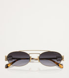 Miu Miu injected oval sunglasses design, UK version