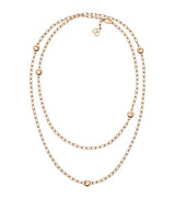 Harrods Chopard Happy Diamonds Icons Rose Gold and Diamond Necklace- Buy online at McGrocer