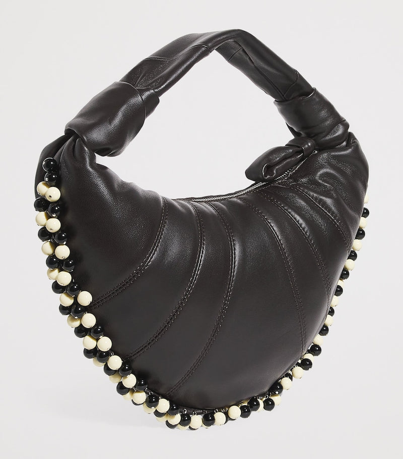 Lemaire mini lambskin fortune croissant shoulder bag (British brand)