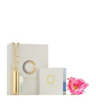 Veronique Gabai Rose Première perfume necklace with three refills (British brand)