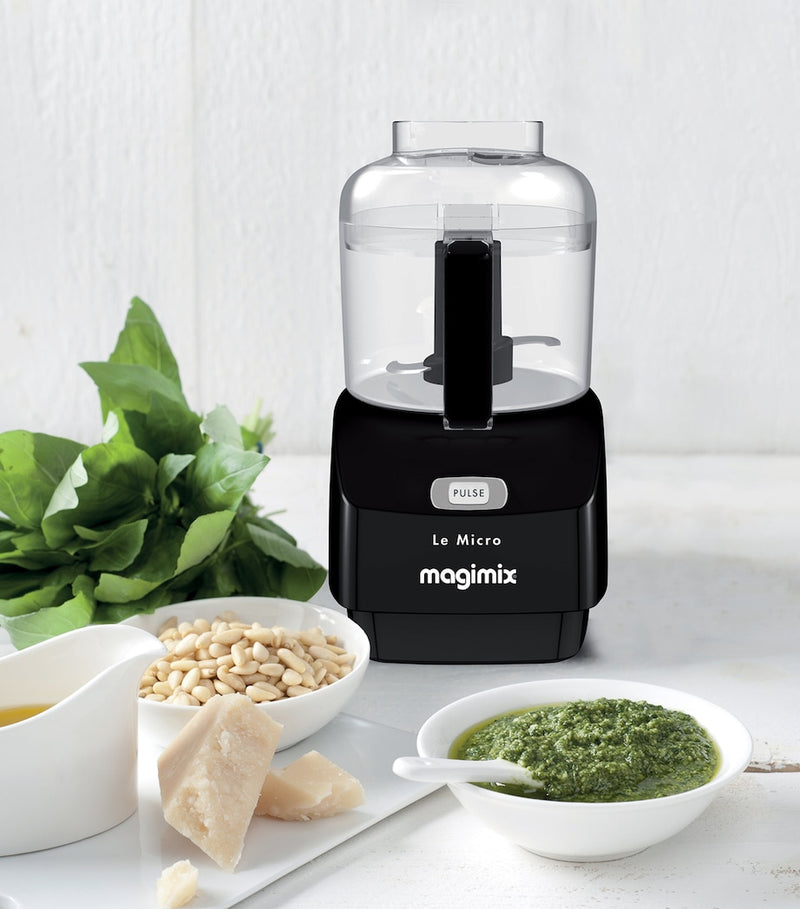 Magimix mini chopper with 0.8L capacity, imported from the UK