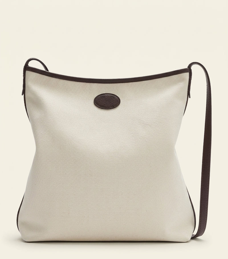 Burberry small canvas Highlands shoulder bag - British product