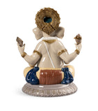 Lladró Lord Ganesha porcelain figurine limited edition, imported from the UK