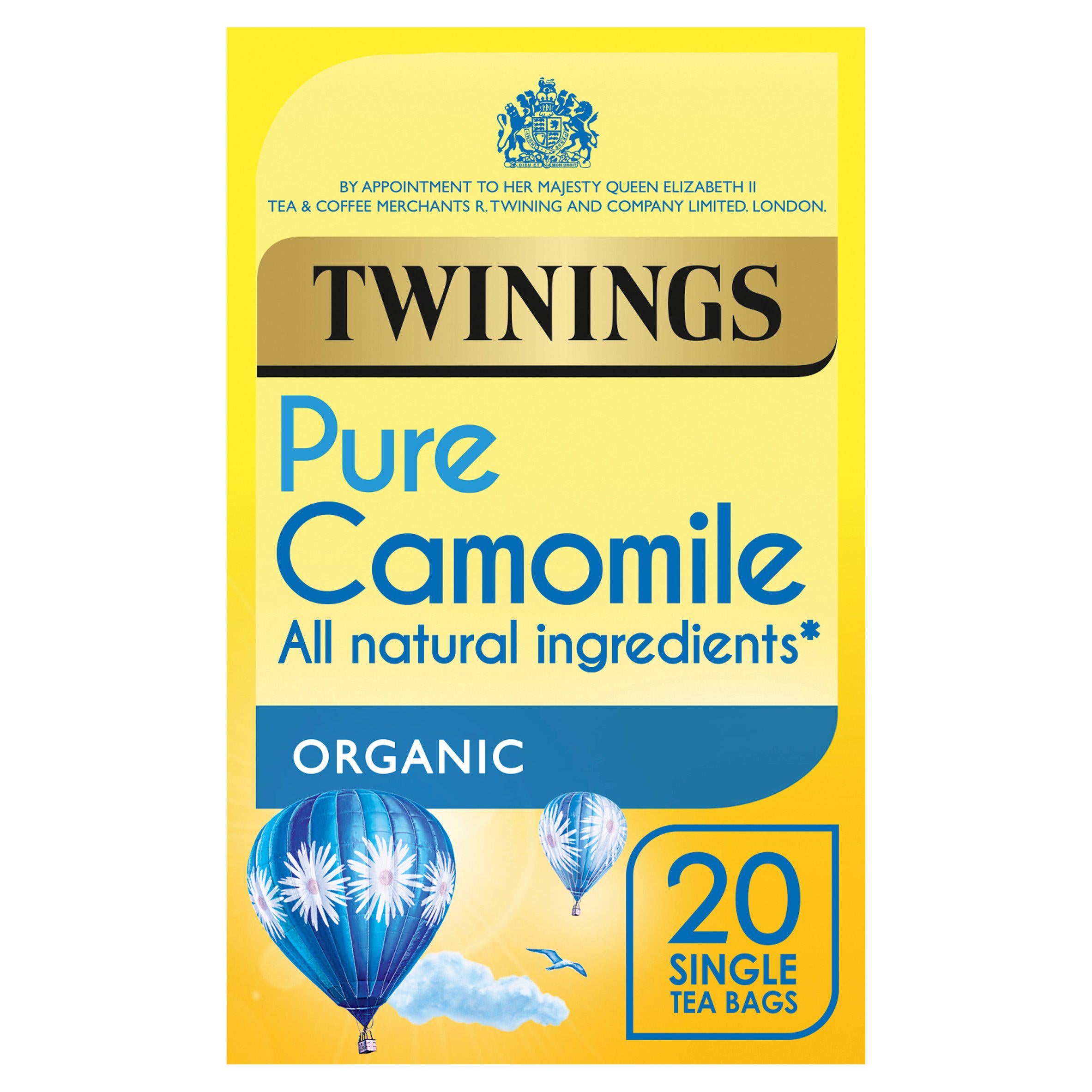 Twinings Organic Pure Camomile Tea Bags 30g x20 GOODS Sainsburys