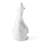 Royal Copenhagen porcelain polar bear figurine 33.5cm high, imported from the UK