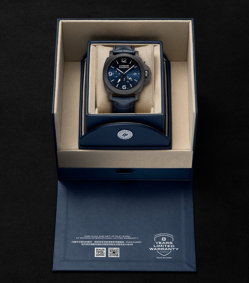 Panerai ceramic Luminor GMT watch 44mm - British product