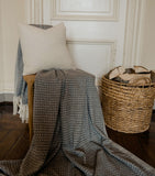 Araminta Campbell Alpaca-Blend Fern Cushion 45cm x 45cm - British product