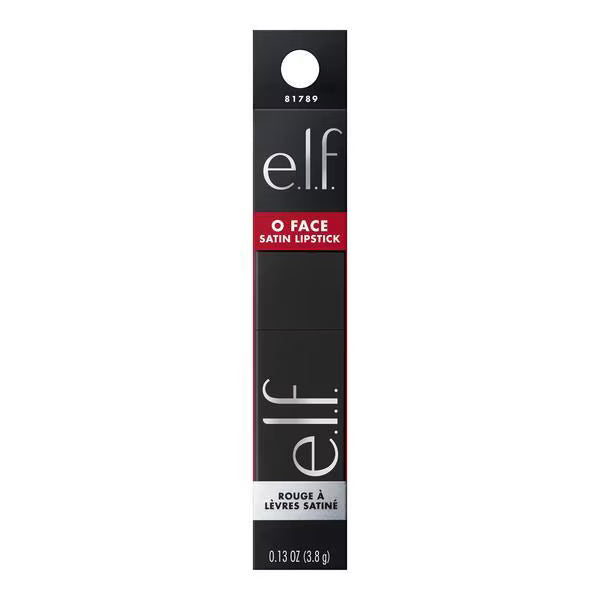 Elf Satin Finish Lipstick No Regrets, UK version