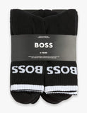 BOSS 6 pack striped ankle socks, imported from the UK