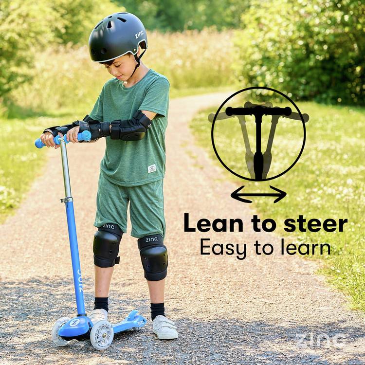Zinc T-Motion kids light up scooter, imported from the UK