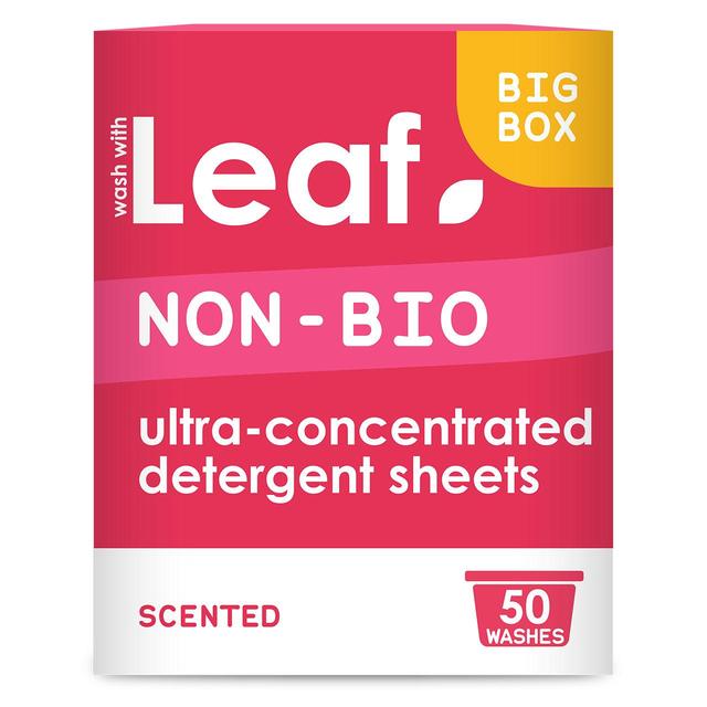 Wash with Leaf Non Bio Laundry Sheets 50   50 per pack GOODS M&S