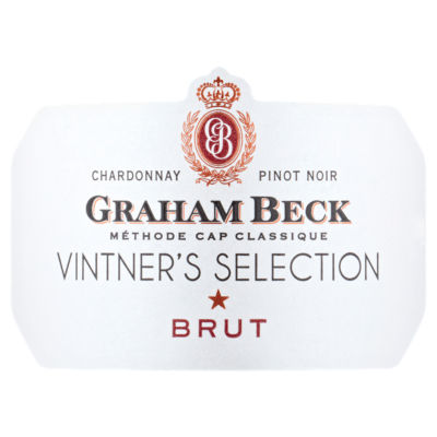 Graham Beck Vintner's Selection Brut sparkling wine 750ml, UK version