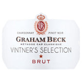 Graham Beck Vintner's Selection Brut sparkling wine 750ml, UK version
