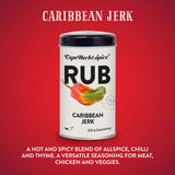 Cape Herb & Spice Caribbean Jerk Seasoning Rub 100g - British product