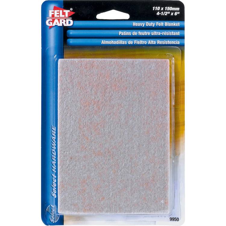 Felt Gard rectangular protective pads 2 pack, imported from the UK