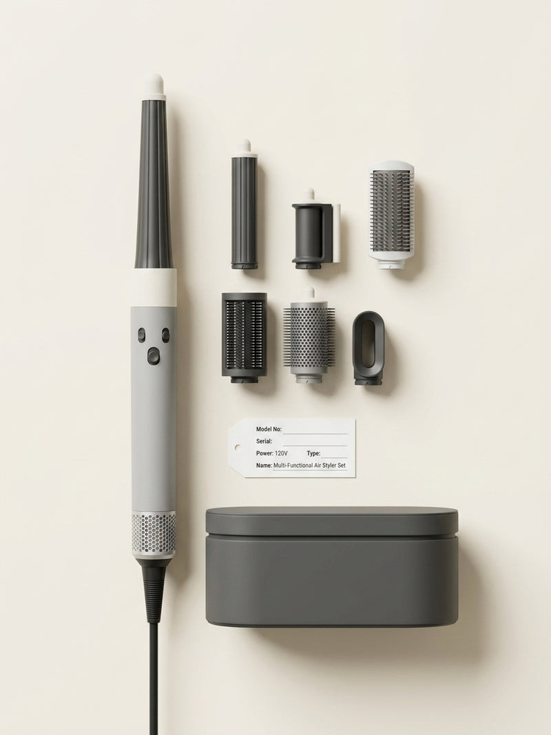 Dyson Airwrap i.d. Straight+Wavy styler and dryer, imported from the UK