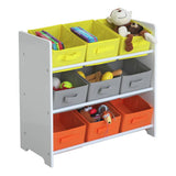 Argos Home 3 tier white kids basket storage unit, UK version