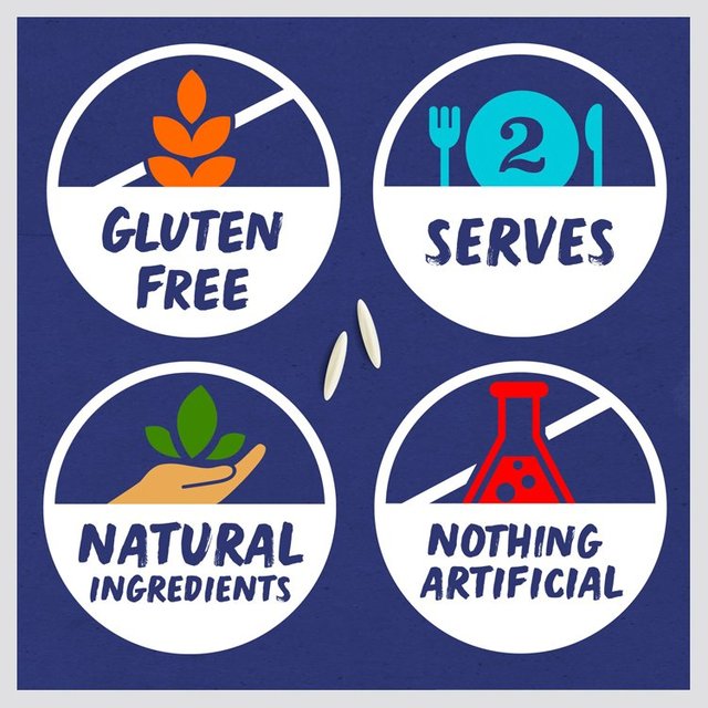 Tilda Microwave Sticky Medium Grain Rice   250g GOODS M&S