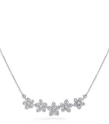 Harrods Graff White Gold and Diamond Wild Flower Necklace 45cm- Buy online at McGrocer