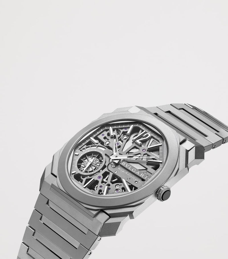 Bvlgari Octo Finissimo Skeleton 8 Days watch 40mm, imported from the UK
