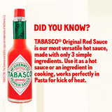 Tabasco original red pepper hot sauce 57ml - British product