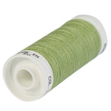 Korbond polyester thread lime green 100m (British brand)
