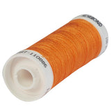 Korbond PumpkinOrange polyester thread 100m - British product