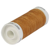Korbond polyester thread Tan Brown 100m (British brand)