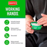 O'Keeffe's Working Hands hand cream 96g for dry skin (British brand)