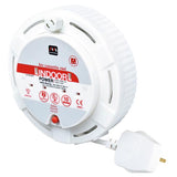 Masterplug 2 socket cassette reel 5m (British brand)
