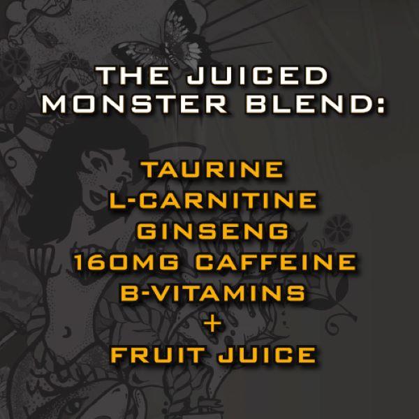 Monster Energy Drink Rio Punch 4 x 500ml, imported from the UK