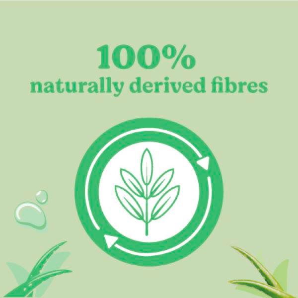 Huggies Natural Care plastic free baby wipes 192 count, UK version
