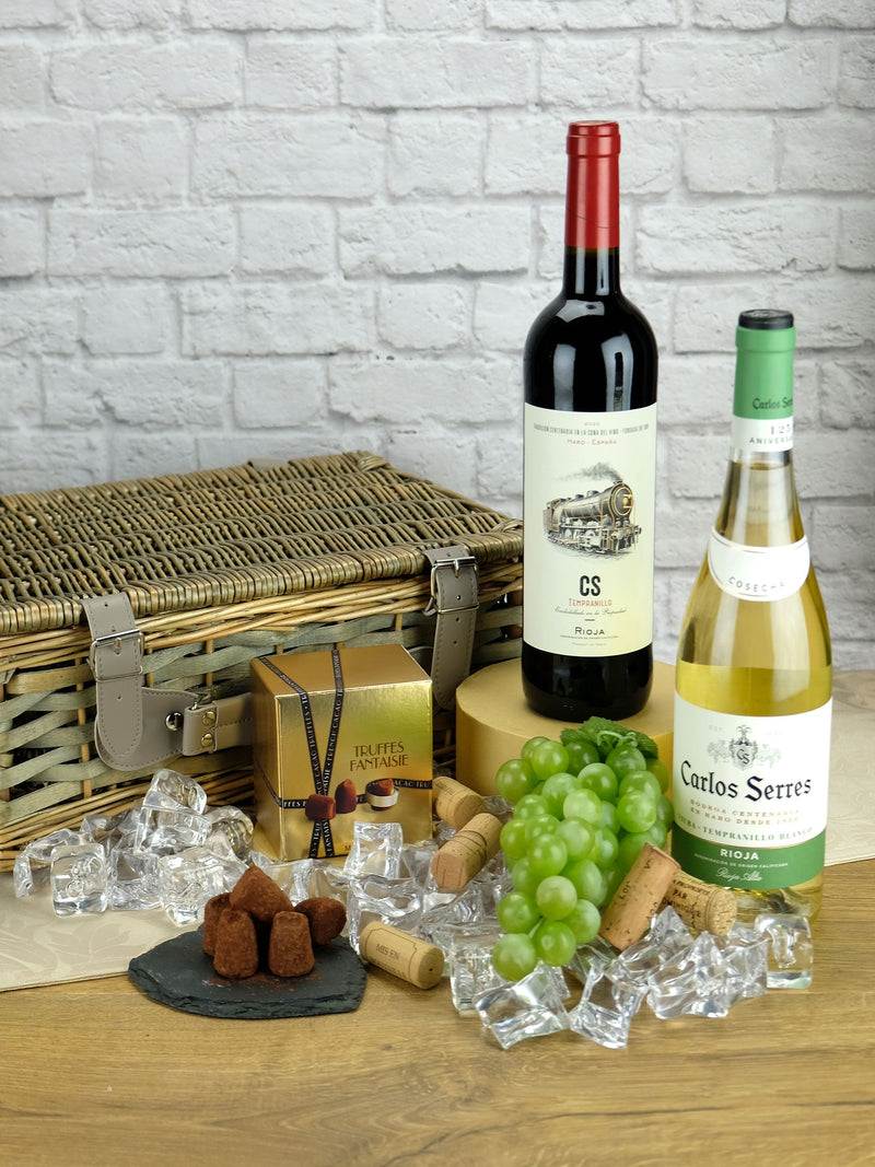 Le Bon Vin Spanish Rioja hamper 2x 750ml, UK version