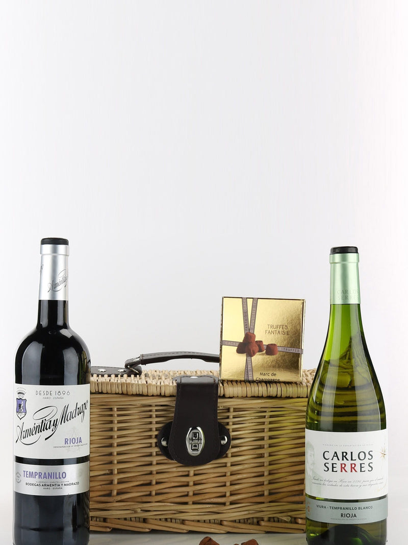 Le Bon Vin Spanish Rioja hamper 2x 750ml, UK version