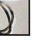 Gallery Home grey gilded framed canvas set of 2 (British brand)