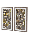 Gallery Home brown arrival framed canvas set, imported from the UK