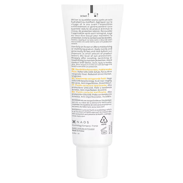 Bioderma Photoderm AKN Mat Face Sunscreen SPF 30 40ml - British product