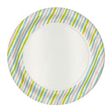 Stripes Recyclable Paper Party Plates 10 per pack GOODS M&S