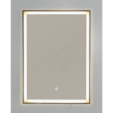 Habitat LED backlit demister touch mirror 70x50 - British product