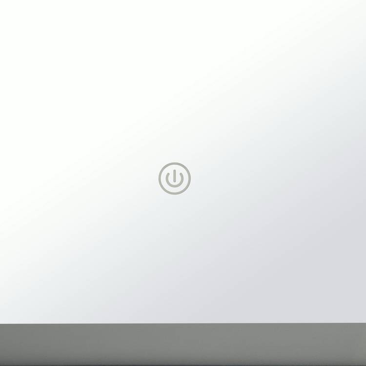 Habitat LED backlit demister touch mirror 70x50 - British product