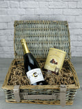 Le Bon Vin champagne and chocolate truffles hamper 75cl 200g, UK version