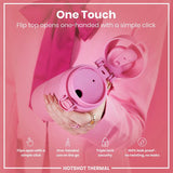 Ion8 pink coffee cup 360ml, imported from the UK
